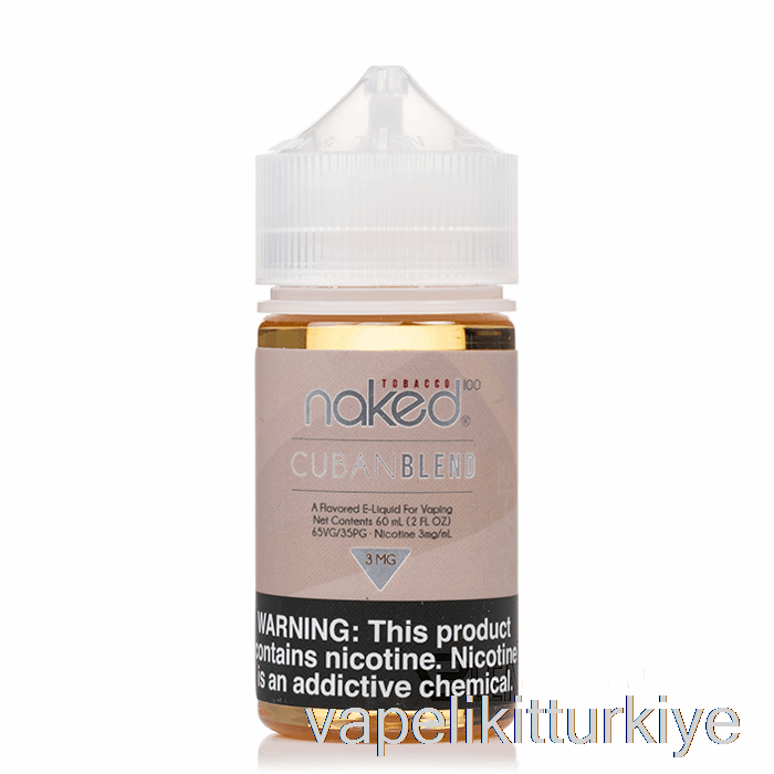 Vape Kalem Vape Mate Küba Karışımı - çıplak 100 Tütün - 60ml 0mg